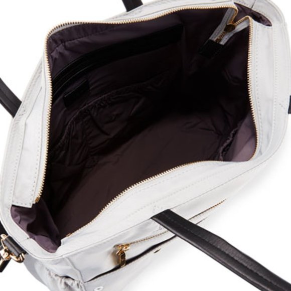 MILLY Luxe Diaper Baby Bag w/ Changing Pad in Soft Gray Extra Large Brand New - Picture 4 of 4